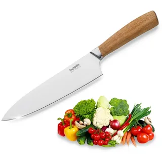 KUPPELS Wood Allzweckmesser 19 cm Braun