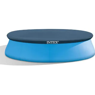 Intex Pool-Abdeckplane Intex Poolabdeckung für runde Pools bis 3,05 m Durchmesser, Passend für Intex Easy Set Pools, Abdeckung misst 2,8 m