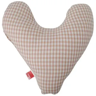POWER INN Brustkissen Hope 32 x 34 cm Beige kariert