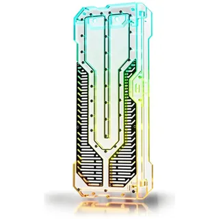 Singularity Computers Singularity Computer Spectre 4 Elite Frontpanel, Acryl - transparent, Wasserkühlung Ausgleichsbehälter