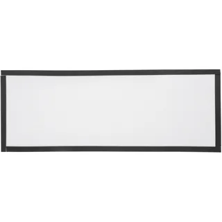 QUARKZMAN 2 Stück PC-Staubfilter, 400mmx150mm PVC Computer-Gehäuse-Kühler Staubschutz-Mesh-Abdeckung Lüftergitter für Computer-Chassis-Lautsprecher, Weiß