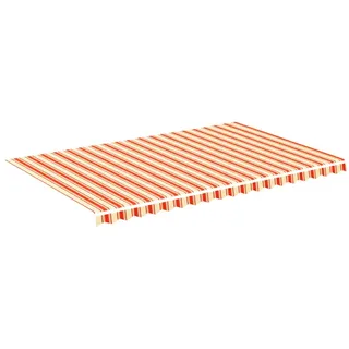vidaXL Markisenbespannung 500 cm gelb, orange