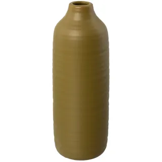 Gasper Keramik Vase WINOLA in senf