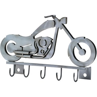 Boystoys.de Metall-Art Schlüsselbrett Motorrad Custombike