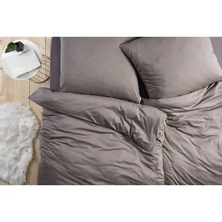 Estella Takoma taupe 135 x 200 cm + 80 x 80 cm