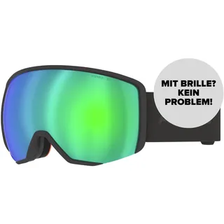ATOMIC REVENT STEREO HD Skibrille I Ski- & Snowboardbrille mit Stereo Scheibentechnologie für klare Sicht I Damen- & Herren-Ski-Brille mit Live Fit Rahmen für individuelle Passform