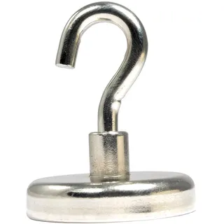 Neodym Magnet Haken 42 mm - Magnethaken Extra Stark - 70 KG Zugkraft - Magnetische Haken Kühlschrank Whiteboard