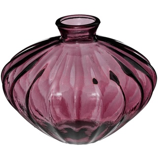 Vase Candy - recyceltes Glas - rosa - H14 cm - Rosa - Atmosphera créateur d'intérieur