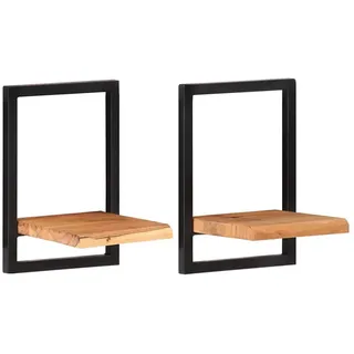 vidaXL Wandregal 25 x 25 x 35 cm Braun
