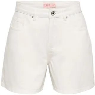 ONLY Damen Jeans Shorts Kurze Denim Hose Bermuda 5-Pocket Sommershorts ONLPhine - S
