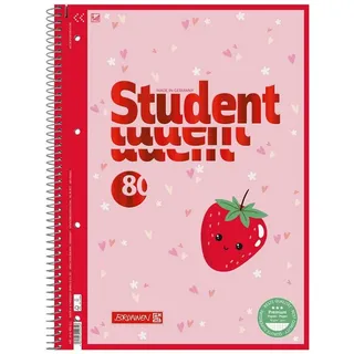 Brunnen Collegeblock A4 Lin.28 90g Fruity Love