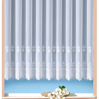 WECKBRODT Heidelberg Kräuselband 300 x 175 cm Weiß
