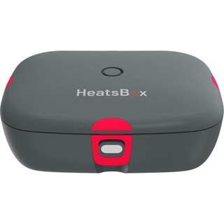 Faitron HeatsBox HB-03-102B Elektrische Brotbox 100 W 0 925 l Schwarz Erwachsener, Lunchbox, Schwarz