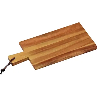 KESPER Schneidebrett Akazienholz 1 Set 45 x 22 x 1,5 cm Braun
