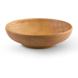 holz4home holz4home® Dekoschale aus Eschenholz I Größen: ⌀23 cm I Holzschale als Snackschale oder Deko für Wohnzimmer, Esszimmer im modernen Design