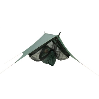 AMAZONAS Traveller Camp All-in-One Ultra-Light Thermo-Hängematte mit Tarp und Moskitonetz