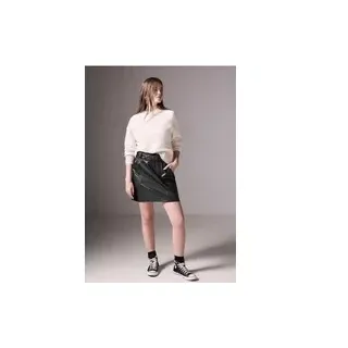 Street One Rock im Leder-Look - Schwarz
