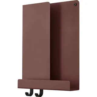Muuto Folded Wandregal 29,5 x 40 cm Rot