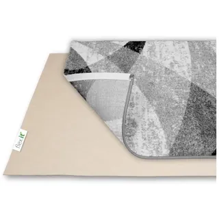 flex it Antirutsch Teppichunterlage flex it Classic Comfort Antirutschmatte für Teppich, (1-St), Kein Verkleben und keine Rückstände beige|braun 60 cm x 60 cm