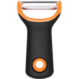 Oxo Julienneschneider Schäler mit Julienne-Funktion orange schwarz