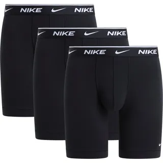 Nike Boxer Brief Long schwarz S 3er Pack