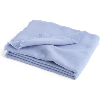 HAY Mono Plaid 130 x 180 cm Blau