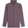 260 Fleecejacke Grau/Lila M