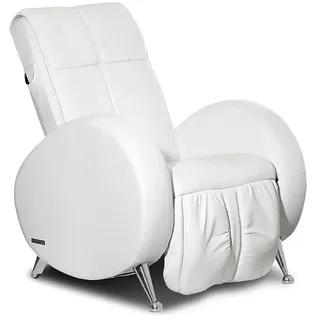 Massagesessel Realxsessel KEYTON RETRO Leder | weiß