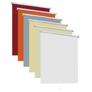 Thermorollo Hitzeschutzrollo Verdunkelungsrollo Schlafzimmerrollo Springrollo Rollo 6 Farben Breite 60-240 cm Länge 175 cm Fenster Vorhang lichtundurchlässig verdunkelnd (220 x 175 cm / Sand Beige)