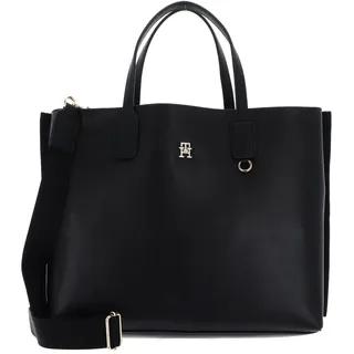 Tommy Hilfiger Iconic Tommy Satchel Shopper Synthetik Black