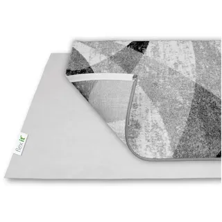 flex it Antirutsch Teppichunterlage flex it® Classic Standard - Antirutschmatte für Teppiche, (1-St), Kein Verkleben und keine Rückstände beige|weiß 80 cm x 200 cm