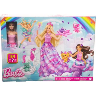 Barbie Dreamtopia Märchen-Adventskalender 2023 HVK26