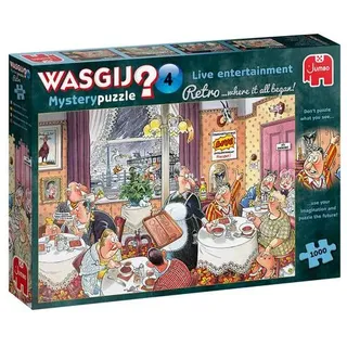 Wasgij Mystery Retro 4 Live-Unterhaltung 1000 Teile Puzzle