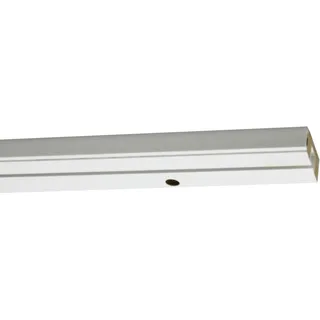 GARDINIA Gardinenschiene GE 1-läufig Ø 0 mm 120 cm Weiß