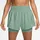 Dri-FIT High-Waist 3 2in1 Shorts Steam/White S