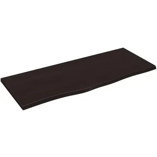 vidaXL Wandregal 140 x 60 x 4 cm Dunkelbraun