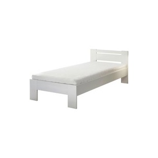 Futonbett Cannes weiß Liegefläche B/L: ca. 90x200 cm