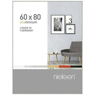 Nielsen Alurahmen Pixel 5362004 (60 x 80 cm, Mattsilber)