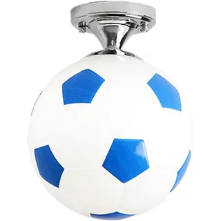 Ailan Breite Anwendung: Fußball Bar Club Deckenleuchte, bedienen im Kinderzimmer, Jungen Schlafzimmer, Glas, Premium Glas, Blau