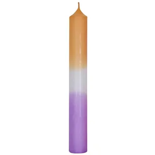 Kerzenfarm Hahn DIP DYE Stabkerzen 180 x 22 mm Mandarin-Violett