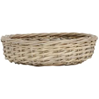 ib laursen Brotkorb rund Weide, Ø: 22,0 cm, Höhe 6 cm