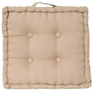 Bodenkissen 40 x 40 x 8 cm Leinen
