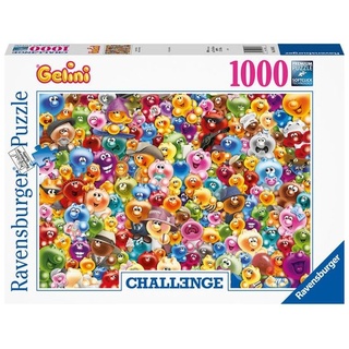 Puzzle Ravensburger Challenge Ganz viel Gelini 1000 Teile