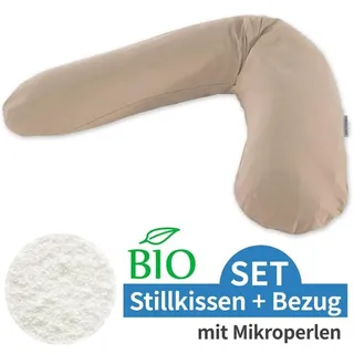 Theraline Das Original Mikroperlen Bio-Jersey cappuccino