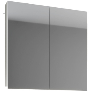 Mid.you Spiegelschrank, Holzwerkstoff, 1 Fächer, 80x59x12 cm, Badezimmer, Badezimmerspiegel, Spiegelschränke