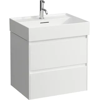 Laufen Waschtischunterschrank 2 Schubladen 44,2 x 58,4 x 51,5 cm Weiß Matt