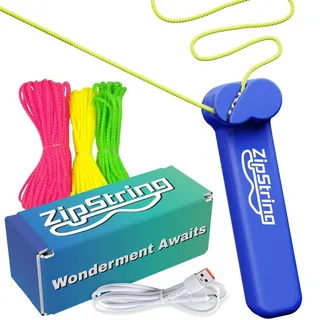 Pioupiou et Merveilles - Zipstring-Gleichgewicht zwischen Stärke und Schwerkraft Erstellen von Figuren, 3 Farben von Saiten in 3 Größen, unendliche Möglichkeiten, Geschenkidee für Kinder,
