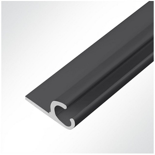 U-Laufschiene Kederschiene Aluminium schwarz für 6,0 - 9,0mm Keder, LYSEL®, (1-tlg) schwarz 1.5 cm x 100 cm