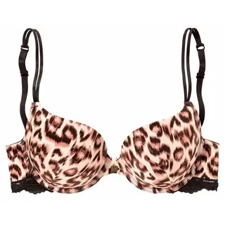JETTE Push-up-BH Damen leo-bedruckt Gr.70C