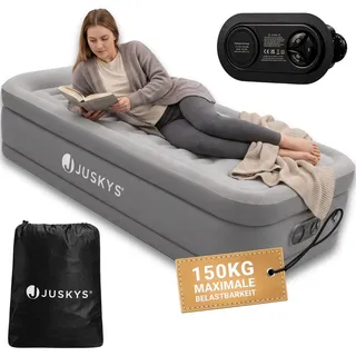 Juskys Luftmatratze Sapri M Grau Anthrazit